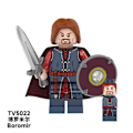 Miniatyrbillede 2 af 4: TV6403 Ringenes Herre Legolas Arwen Boromir Samlede Byggeklodser Minifigurer Pose