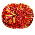 Miniatyrbild 2 av 5: 2 st Metalliska Pompoms för Cheerleading red gold
