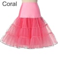 Miniatyrbilde 2 av 5: Ny 50-talls cosplay underkjole Rockabilly Kjole Crinoline kompatibel med kvinne Bryllup Underkjole for bryllup Rockabilly Tutu Royal Blue M