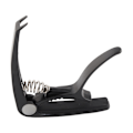 Miniatyrbillede 2 af 5: Guitar Capo 2 i 1 Zinklegering Multifunktionel Professionelt Musikinstrument Tilbehør Sort