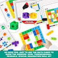 Pikkukuva 2 / 5: Number Blocks -aktiviteettisetti - Numerot 1-10—pa