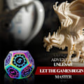 Miniatyrbild 4 av 5: 7 stycken metall RPG tärningar set, rollspel DND Polyhedral D&D