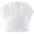 Miniatyrbilde 1 av 5: Blanc - 2 Toques Kokkehatter Bakeri Festutstyr Hjem Kjøkken Skole Restaurant