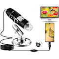 Miniatyrbilde 1 av 4: WiFi USB digitalt mikroskop, 1080P HD 2MP kamera, 50x til 1000x—PA
