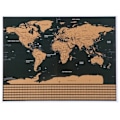 Miniatyrbild 1 av 4: World Map - Scratch Off Map with Flags 23443