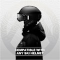 Miniatyrbilde 4 av 5: Paris_OTG Skibriller - Anti-dugg Skibriller Antistøv Vindtett UV400 Beskyttelse Snowboardbriller for Menn & Kvinner Gutter & Jenter
