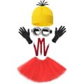 5-pack Halloween-kostym för flickor red