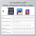 Pikkukuva 1 / 4: Stylus-kynä iPadille kallistusherkkyydellä, iPad-kynä iPad Air 5/4/3:lle, Apple iPad 9/8/7/6:lle, iPad Pro 11:lle, iPad Pro 12.9:lle ja iPad Mini 6/5:lle