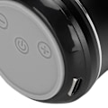 Pikkukuva 3 / 5: Mini Bluetooth-kaiutin IP67 Vedenpitävä Automaattinen Yhteys Kannettava Langaton Kaiutin Bassosäteilijällä Suihkuhuoneeseen Pyörään Autoon Musta