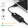 Miniatyrbilde 4 av 5: USB Ethernet-adapter, USB 3.0 til RJ45 Ethernet-adapter, Nettverk 1（PA）
