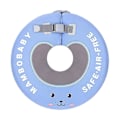 Miniatyrbillede 1 af 5: Mambobaby B510 Ikke-oppustelig babyflydering til nakken hoved flydende simring legetøj simtræner til bl blue Medium Size for 0-6 måneder