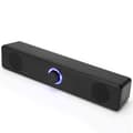 Stationary Entertainment Hub, Stable, Interference-Free Speakers with Environmental Commitment and LED Breathing Light