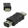 Miniatyrbillede 1 af 3: Paris_2024, Firewire IEEE 1394 6-benet hunstik F til USB hanstik M kabeladapter konverteringsstik