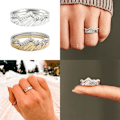 Miniatyrbild 3 av 5: Bergsring Par Ring GULD 8 Guld