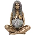 Miniatyrbild 1 av 5: Gaia Millennium Gaia Staty Moder Jord Gaia Art Staty Moder Jord Gudinna Staty Påskgåva Trädgårdsdekorationer Utomhusdekoration (koppar)