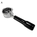 Pikkukuva 4 / 4: 51 mm pohjaton kahvinkeittimen portafilter suodatin Delonghi Ec680/685