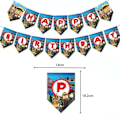 Pikkukuva 2 / 2: 60 kpl Roblox-juhlan koristelusetti Bannerit Ilmapallot Kakkukoristeet Pyörteet
