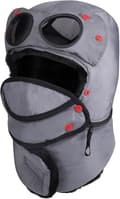 Vinterfälla Baseballkeps, Vattentät Rysk Ushanka Keps med Vindpro Mask och Vikbara Glasögon