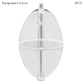 Miniatyrbillede 1 af 5: Fiske Flydebolde Vandslange TRANSPARENT 3,2CM TRANSPARENT