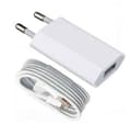För iPhone-laddare 5, 6, 7, 8, X + Lightning-kabel (PA)