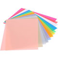 Pikkukuva 1 / 5: Kutistemuovi Kutistemuovikalvo Bops 12 Väriä 12kpl Lämmöllä Kutistuva Muovikalvo Arkit Värikkäät DIY Avaimenperätarvikkeet 14.5X20Cm
