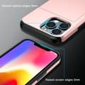 Miniatyrbillede 3 af 5: iPhone 13 Armor Cover Kortfodral - Sort Sort