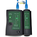 Miniatyrbilde 1 av 4: 1 stk. Svart Nettverkskabeltester RJ11 RJ12 RJ45 Nettverkskabeltester ISDN Kabeltester Patch.pa