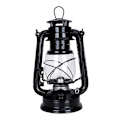 Miniatyrbillede 1 af 5: Fotogenlygte i retro stil Black Svart