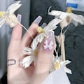 Miniatyrbild 3 av 5: 200 st 3D rosett nagelkonst dekorationer, färgglada rosett nageltillbehör 3D rosetter nagelberlocker för harts flatback nagelkonstdesign