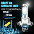 Miniatyrbilde 4 av 5: H7 LED Frontlyspærer Kit Fjernlys/Nærlys 8000LM 6000K Super Sterk Interiørdesign Biltilbehør