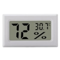 Miniatyrbillede 2 af 5: Mini LCD Hygrometer / Termometer Hvid 2-pak