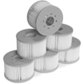 Miniatyrbild 1 av 5: 6-pack filter för uppblåsbara MSPA-bubbelpooler, Ø106cm - 6 ersättningsfilterpatroner för uppblåsbara MSPA-bubbelpooler.Pa