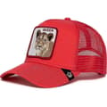 Rea Djur Baseballkeps Solskydd Mesh Broderad Trucker Hat LION QUEEN