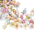 Miniatyrbilde 5 av 5: 200 stk små blomsterhoder i stoff for bryllup, 2,5 cm/1 tomme, DIY-simulerte blomsterhoder for fødselsdag, bryllup og dåp