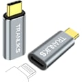 Miniatyrbild 1 av 5: Lightning till USB-C-adapter, stöder 60W PD snabbladdning och dataöverföring för 15/15 Pro/15 Plus/15 Pro Max