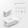 Miniatyrbilde 2 av 4: 5V2A mobiltelefon USB-lader europeisk GS-sertifisert laderhode TUV Rheinland CE-sertifisert adapter White New 5V2A GS+CE certification