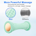 Miniatyrbillede 3 af 5: Fodmassage Rulle, Muskelrulle til Plantar Fasciitis Genopretning og Spændte Muskler Afslapning Green