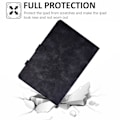 Pikkukuva 5 / 5: Samsung Tab A 10.1 T580/T585 (2016) -tabletille embossoitu suojakotelo Samsung Galaxy Tab A 10.1 (201 Black