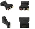 HDMI till RCA - Tulip-omvandlare - HDMI-switch