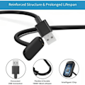 Miniatyrbilde 2 av 3: Lader for Fitbit Charge 5 / Charge 6 / Luxe, [2-pakke, 3,3 fot] Erstatningsladekabel