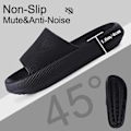 Miniatyrbillede 4 af 5: Kvinders Tykke Platform Sky Slippers gul 36-37_paris gul 36-37