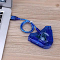 Miniatyrbilde 5 av 5: PS2 til PC-konverterer Plug and Play 1 PC-datamaskin til 2 for PS2-adapterkonverteringskabel for WIN98 XP 7 8