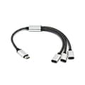 Miniatyrbillede 1 af 4: USB C Han til 3 USB C Hun-stik Splitter til Type C Telefoner, Tablets, Bærbare Computere