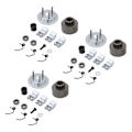 Miniatyrbilde 1 av 4: 3X RC Clutch 14T Gir Lager Clutch Sko Fjærer Konus & Motor Mutter Svinghjulmontering for Nitro Bil.pa