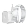 Miniatyrbilde 1 av 3: iPhone-lader 20W hurtigladingkabel, lader med type C til Lightning-kabel, kompatibel med iPhone 14/13/12/11 Pro Max