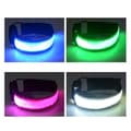 Laddningsbar Reflex - LED Armband / Reflexband som lyser 2-pack Pink