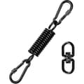 Oscillating Spring for Hanging Chair, Hanging Chair with 2 360° Rotatable Snap Hooks and Hooks, Snap Hook, Load Capacity up to 250 kg