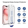 Pikkukuva 1 / 5: EZ Install iPhone 14 Pro Max Näytönsuoja HD Karkaistu Lasi—pa