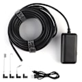 Miniatyrbillede 1 af 5: 0,2 tommer 5MP IP67 6 LED WiFi Endoskop Boroskop Inspektionskamera til iOS/Android Smartphones 10m/32,8ft Kabel