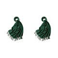 Pikkukuva 3 / 5: 1/2/3 unisex-huivi fransuilla Lämmin ja mukava putkihuivi sipulinvihreälle onion green 2Set